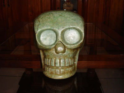 Sacred Mayan Crystal Skull